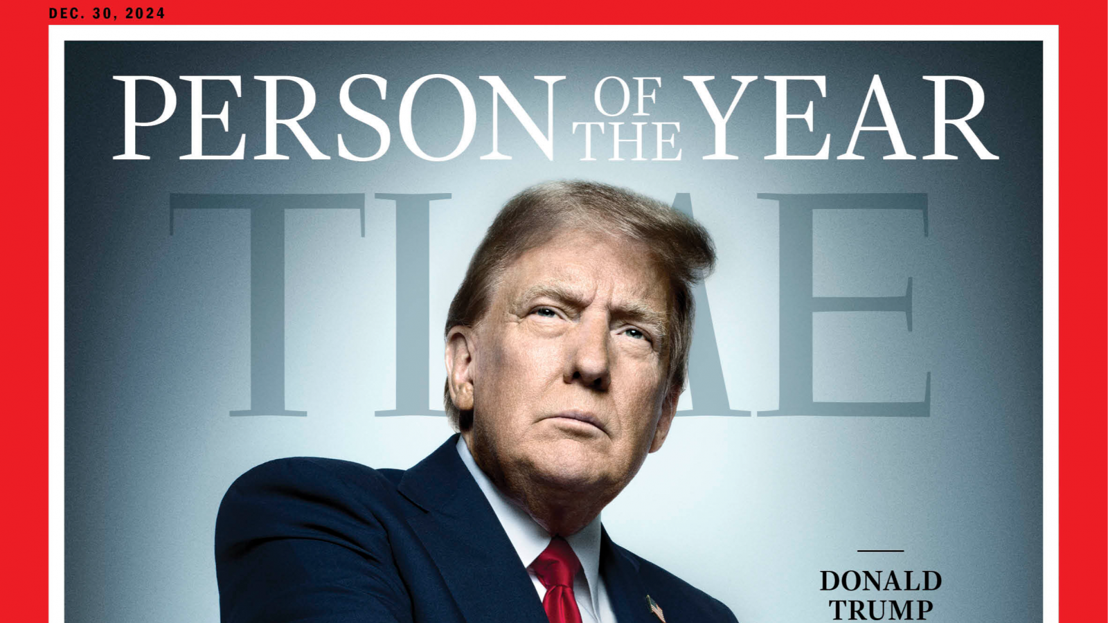DONALD TRUMP , REVISTA TIME